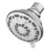 Plumb Works® 3-Spray Setting Chrome Fixed Mount Showerhead