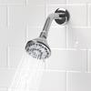Plumb Works® 3-Spray Setting Chrome Fixed Mount Showerhead