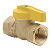 Homewerks™ 1/2" FIP 1-Piece Brass Gas Ball Valve
