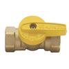 Homewerks™ 1/2" FIP 1-Piece Brass Gas Ball Valve
