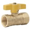 Homewerks™ 1/2" FIP 2-Piece Brass Gas Ball Valve