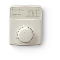 Honeywell Dehumidistat Mechanical 24-Volt Non-Programmable Thermostat at