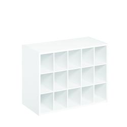 Designer's Image™ 24W x 19-1/4H White 15-Compartment Stackable Organizer  at Menards®