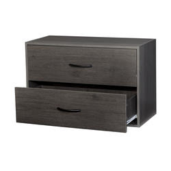 Designer's Image™ 24W x 15-3/4H White 2-Drawer Stackable