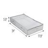 Honey Can Do® Under-Bed Fabric Storage Cubes - 3 Pack