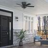 Patriot Lighting™ Annetta 52" Matte Black LED Indoor/Outdoor Ceiling Fan