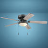 Patriot Lighting® Gilford 52" Matte Black Indoor LED Ceiling Fan