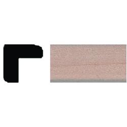 Mastercraft® 3/8 x 3/8 x 4' Unfinished Hardwood Outside Corner Moulding ...