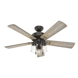Hunter® Bryn 52" Noble Bronze Indoor LED Ceiling Fan