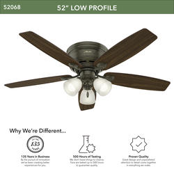 Hunter® Low Profile 52