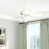 Hunter® Quiet Breeze 44" Snow White Indoor LED Ceiling Fan