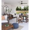 Hunter® Colby 52" Matte Black Outdoor Ceiling Fan