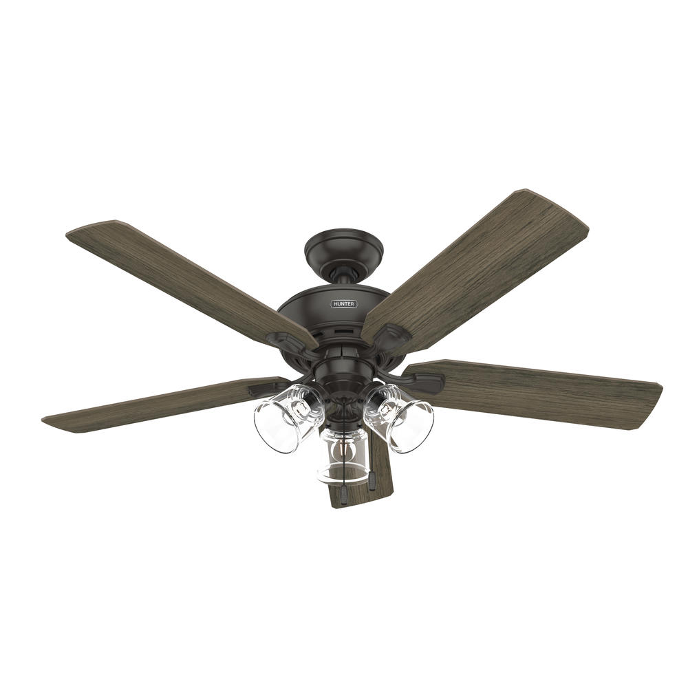 Hunter® Rosner 52" Noble Bronze Indoor Ceiling Fan