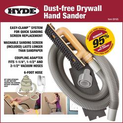 Hyde 09170 vacuum pole deals sanding kit