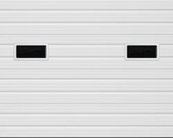 Ideal Door® Commercial 10' x 8' White Non-Insulated Garage Door
