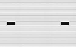 Ideal Door® Commercial 16' x 10' White Non-Insulated Garage Door