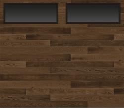 Ideal Door® Modern Flush 8' x 7' Kona Insulated Garage Door