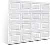 Ideal Door® Traditional 9' x 7' White Insulated Garage Door (R-Value 6.5)