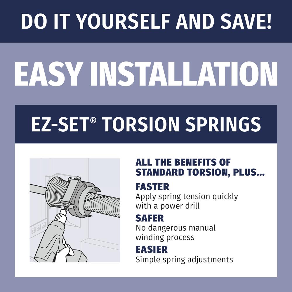 Ideal Door® Traditional 16' x 7' White Insulated Garage Door (R