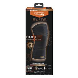  Copperfit Elite Knee Support Knee Sleeve for Joint Pain and  Arthritis Relief S/M - 2 Pack : Health & Household