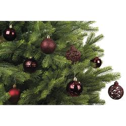 Enchanted Forest® 3.8 Red Plaid Glass Thermos Ornament at Menards®