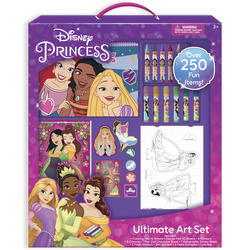  Disney Princess Art Set Bundle for Girls ~ Princess Art Kit  with Coloring Utensils, Brushes, Art Pad, Stickers, More (Disney Arts and  Crafts Kit) : Toys & Games