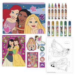  Disney Princess Art Set Bundle for Girls ~ Princess Art Kit  with Coloring Utensils, Brushes, Art Pad, Stickers, More (Disney Arts and  Crafts Kit) : Toys & Games