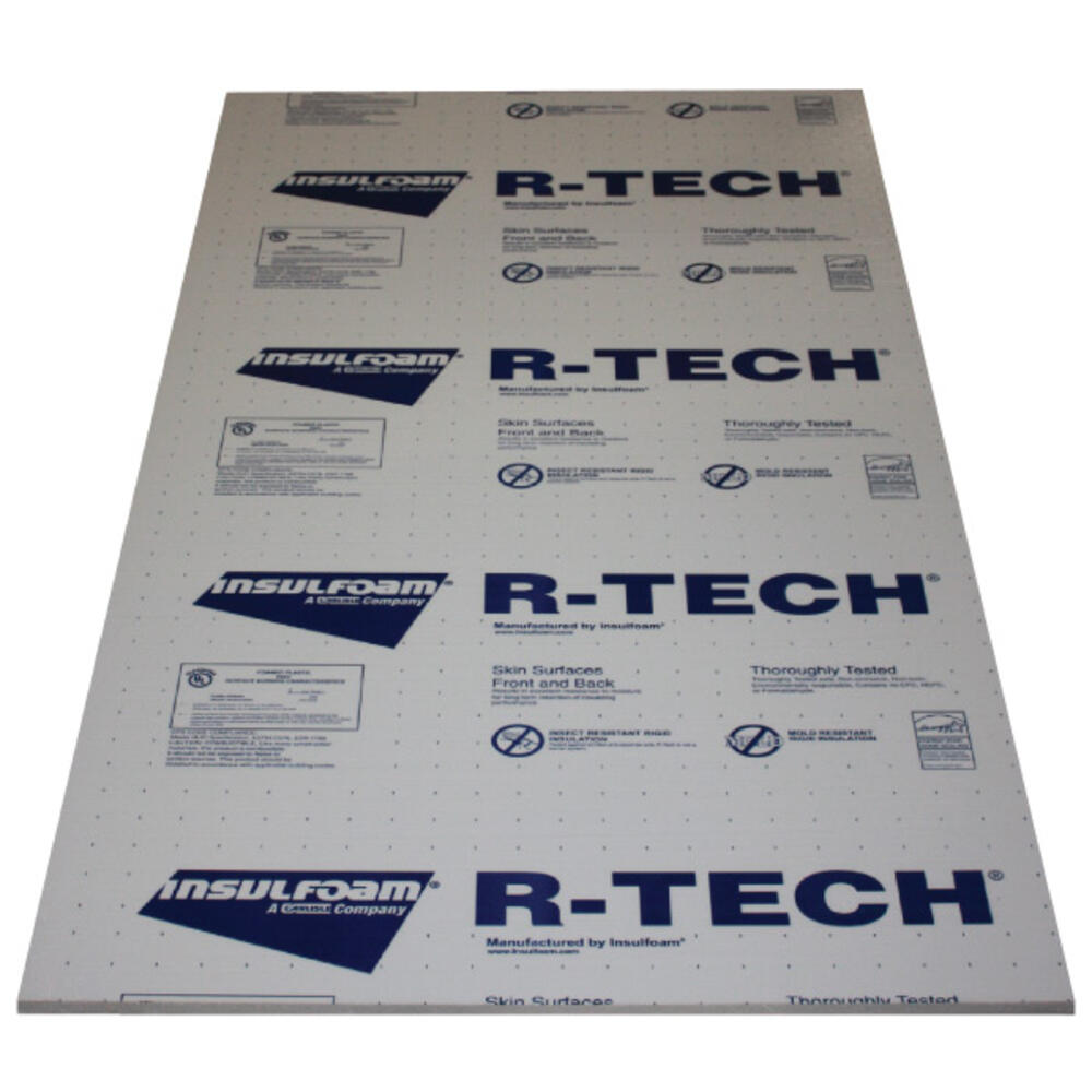 R-3 Laminated Expanded Polystyrene Foam Board Insulation 3/4 R-3 Laminated Expanded Polystyrene Foam Board Insulation 3/4