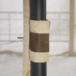 11' x 13' Fabric Gazebo with Curtain at Menards®
