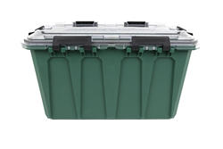 MSC Rubbermaid FG9S3100GRAY 20 Gal, 400 Lb Load Capacity Gray Polypropylene