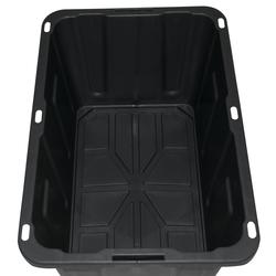 Performax® Industrial 12-Gallon Black Storage Tote with Snap-On Lid at  Menards®