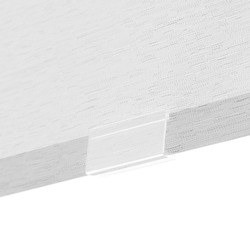 Lumino Light Filtering Light Gray Cordless Roller Shade - 20 3/4