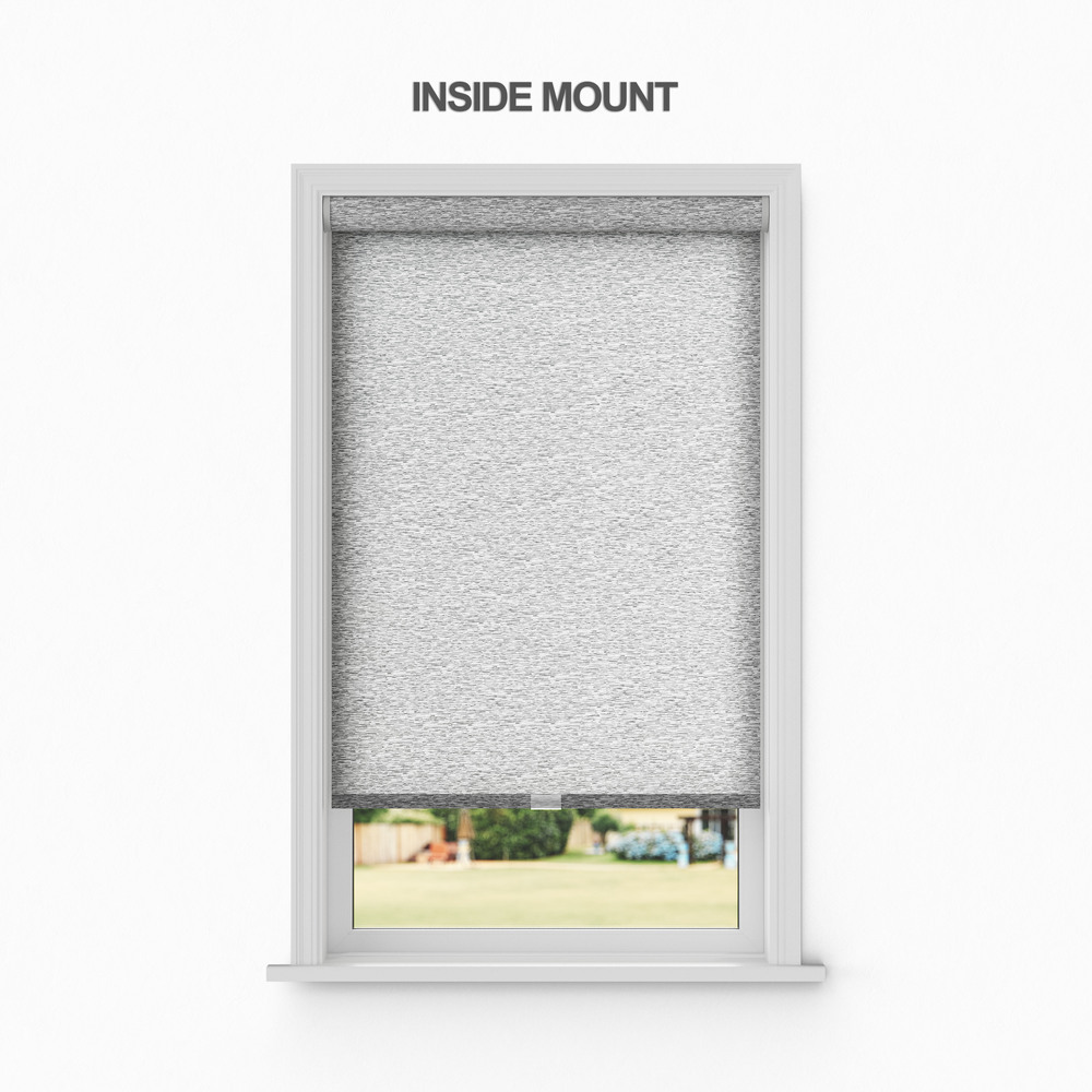 Lumino Light Filtering Medium Gray Cordless Roller Shade - 46 1/2