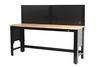 Performax® 72" x 24" Black Workbench with Pegboard