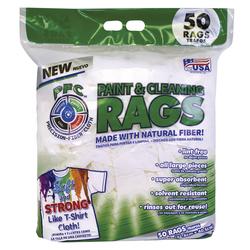 Seachoice 90023; PFC Lint Free Paint & Cleaning Rags 50/Bag