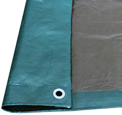 Yardworks® 12' x 16' Reversible Green/Brown Medium-Duty Tarp