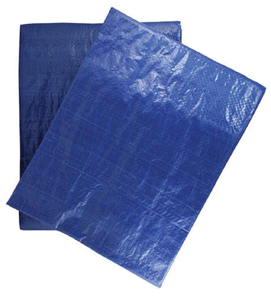 Yardworks® Blue Standard-Duty Tarps - 2 Pack