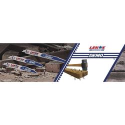 Lenox DEMO RECIP-6066R Reciprocating Saw Blades - 6\" X 7/8\" X 0.062\" 6T | 10-Pack Demolition Blades With Power Blast Tech