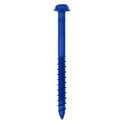 Tapcon 1 4 X 2 3 4 Hex Drive Hex Washer Head Concrete Masonry Screw 25 Count At Menards