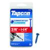 Tapcon® 3/16" x 1-1/4" Star Drive Flat Head Concrete Screw Anchor - 25 Count