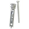 E-Z Ancor® Toggle Lock™ #8 x 2-1/2" Zinc Expansion Wall Anchor - 25 Count