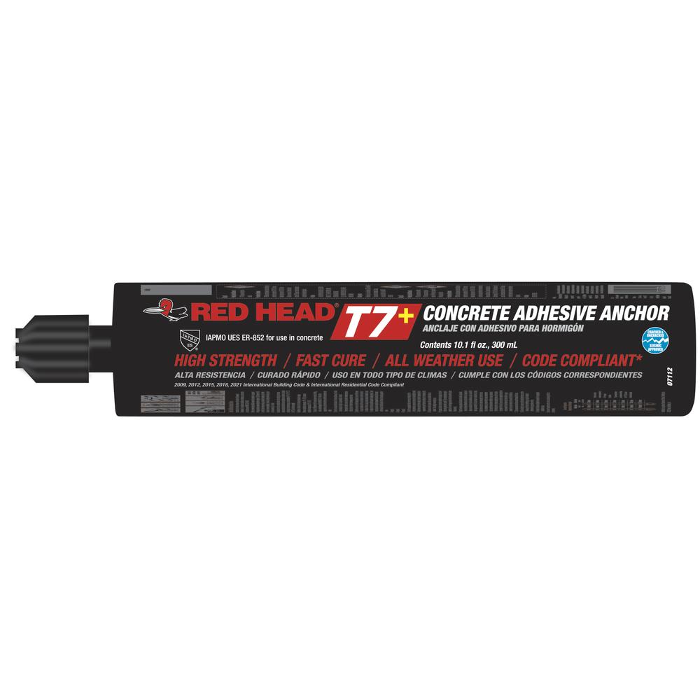 Red Head® T7+ Concrete Adhesive Anchor Cartridge 10.1 oz