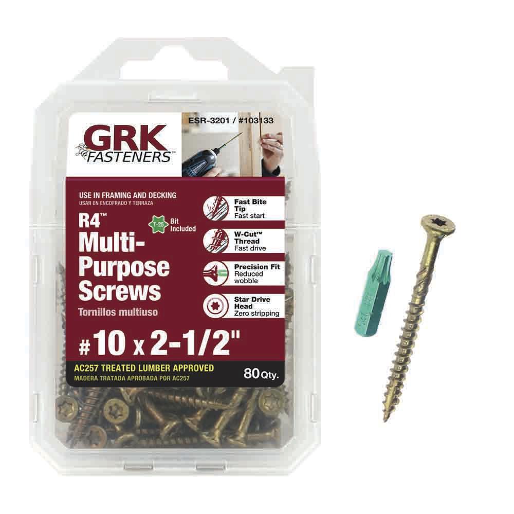#9 x 2 in. Star Drive Bugle Head R4 Multi-Purpose Wood Screw (330-Pack) #9 x 2 in. Star Drive Bugle Head R4 Multi-Purpose Wood Screw (330-Pack)