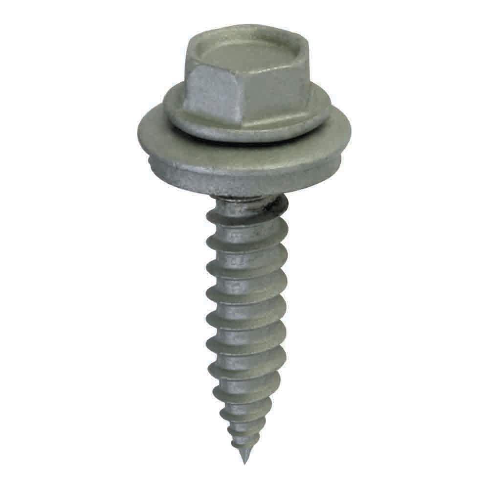 #9 x 1-1/2 in. External Hex Drive Washer Head Roofing Screws (400-Pack)
