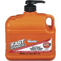 Fast Orange Hand Cleaner, Natural Orange Citrus, Smooth - 128 fl oz