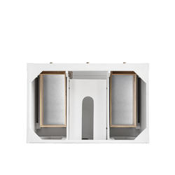 James Martin Breckenridge 36"W x 23-1/2"D Bright White Bathroom Vanity ...