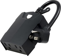 Enbrighten® Outdoor Wi-Fi Smart Plug with 2 Grounded Outlets