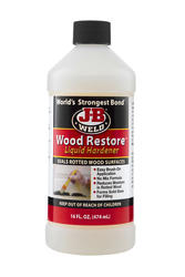 Stop-Rot Penetrating Epoxy for Repairing Rotten Wood 40 Ounce Kit