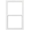 JELD-WEN® Better Series 30"W x 54-1/2"H White Vinyl Double-Hung Window with Nailing Flange