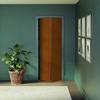 Mastercraft® 24"W x 80"H Golden Oak Woodgrain Flush Bi-Fold Closet Door